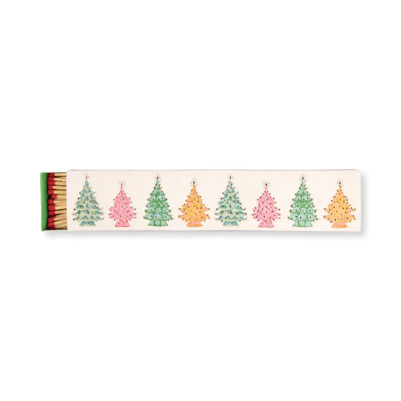 Paddywax Slender Boxed Matches - Christmas Trees