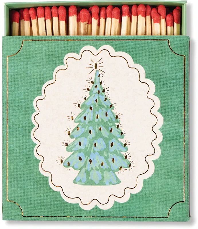 Paddywax Boxed Matches - Christmas Tree