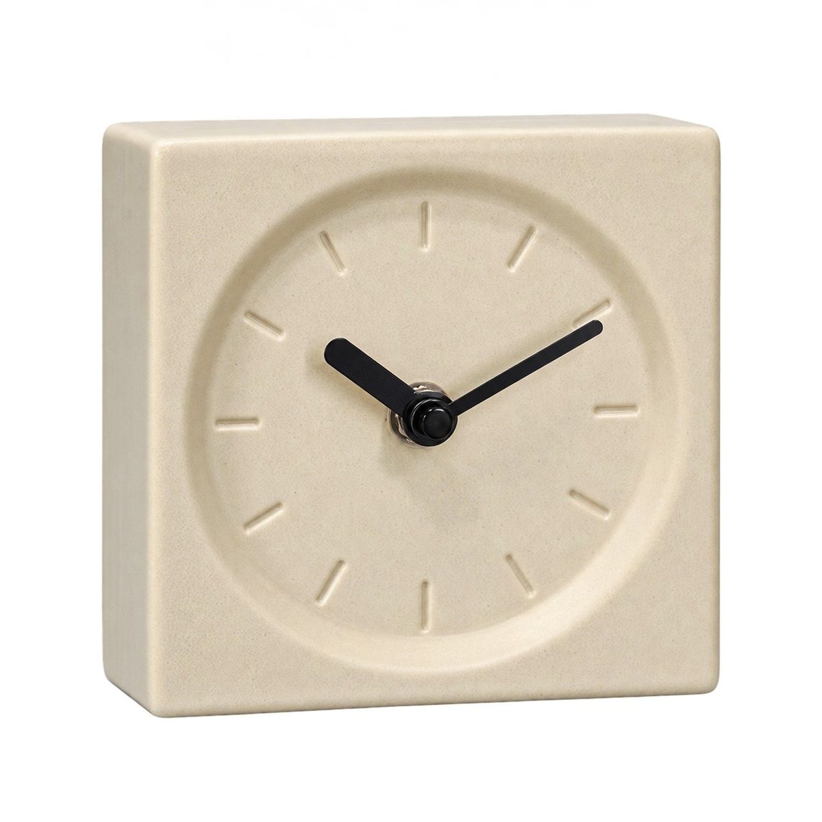 Tafelmodel Klok Kubo - Ivory