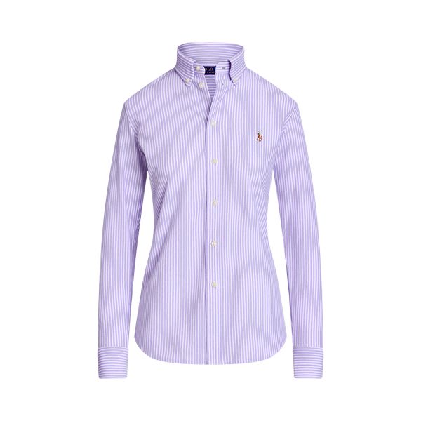 LS KNT OX ST-LONG SLEEVE-BUTTON FRONT SHIRT, MULTICOLOR, XL