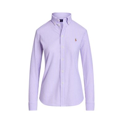 LS KNT OX ST-LONG SLEEVE-BUTTON FRONT SHIRT, MULTICOLOR, XL