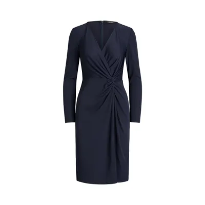 STR MATTE JERSEY-DRESS, BLUE, 0