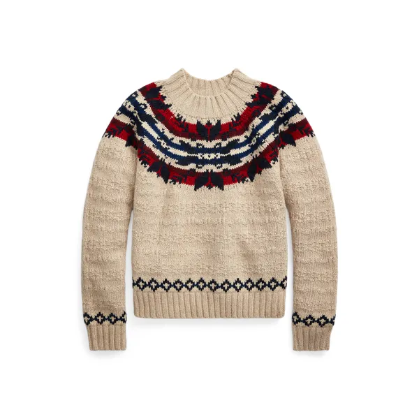 WOOL BLEND-LSL-PLO, WHITE, S