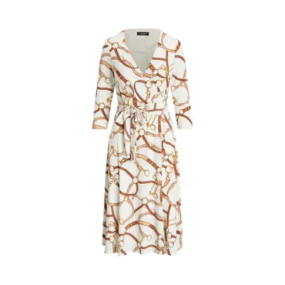 CARLYNA-3/4 SLEEVE-DAY DRESS, WHITE, 4