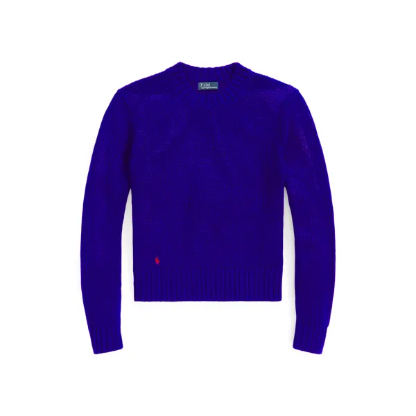 LS CN PO-LONG SLEEVE-PULLOVER, BLUE, L