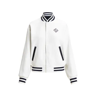 SPORT FLEECE-LND-BOM, WHITE, M