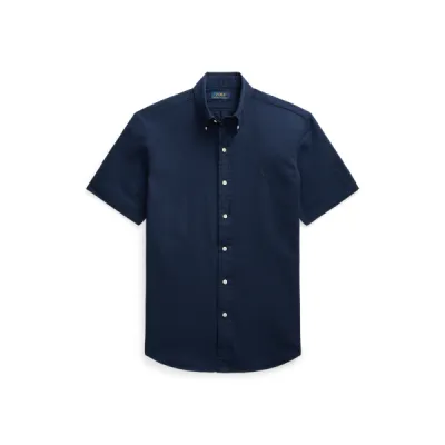 CLBDPPCSSS-SHORT SLEEVE-SPORT SHIRT, BLUE, S