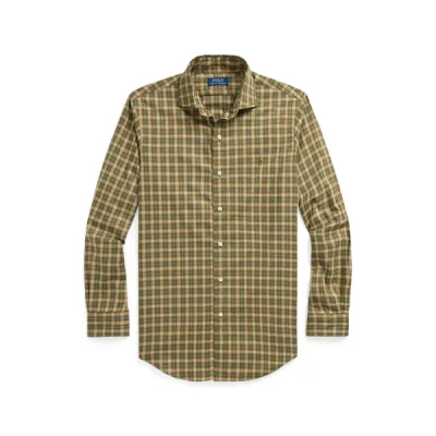CUESTPPCS-LONG SLEEVE-SPORT SHIRT, GREEN, S