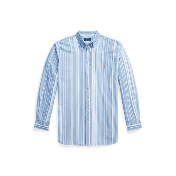 CLBDPPCS-LONG SLEEVE-SPORT SHIRT, BLUE, 1XB