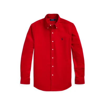 CUBDPPCS-LONG SLEEVE-SPORT SHIRT, RED, L