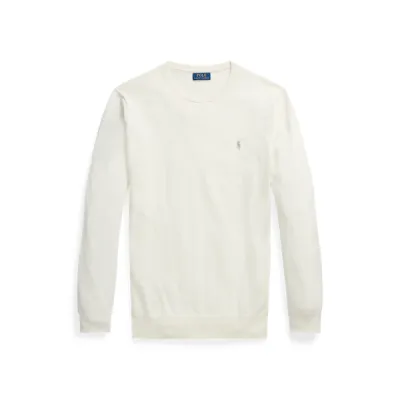 LS SF CN PP-LONG SLEEVE-PULLOVER, BEIGE/NATURALS, 1XB