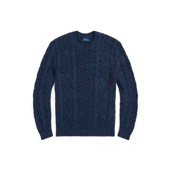 LSARANCN-LONG SLEEVE-PULLOVER, BLUE, S