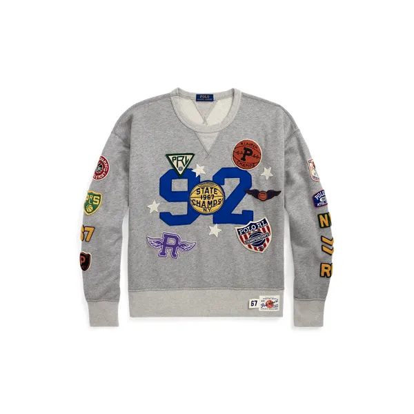 LSCNVFM1-LONG SLEEVE-SWEATSHIRT, GREY, L