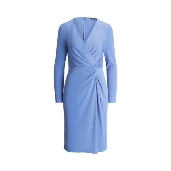 STR MATTE JERSEY-DRESS, BLUE, 0