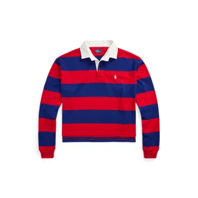 LS CRP RUGBY-LONG SLEEVE-RUGBY, RED, L