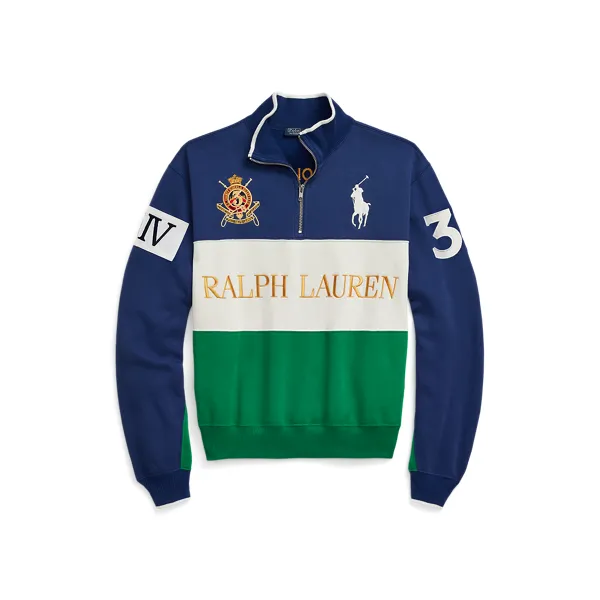 LW SEASONAL FLEECE-LSL-HZP, MULTICOLOR, L