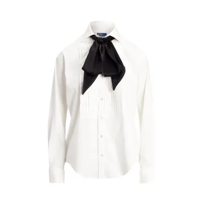 LS MYANA ST-LONG SLEEVE-BUTTON FRONT SHIRT, WHITE, 10