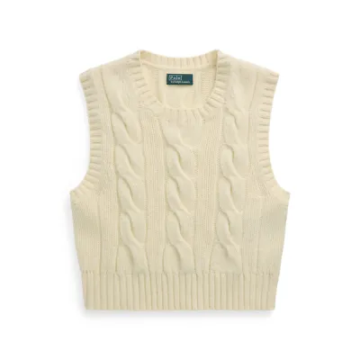 CBL SL PO-SLEEVELESS-PULLOVER, WHITE, L