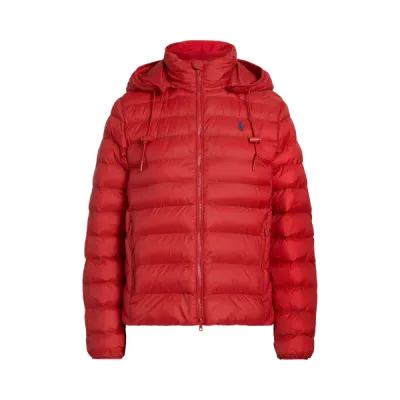 30D NYLON TAFFETA-INS-COA, RED, XL