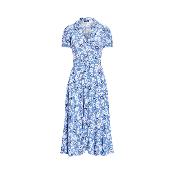 SS HMPTON DR-SHORT SLEEVE-DAY DRESS, BLUE, 10