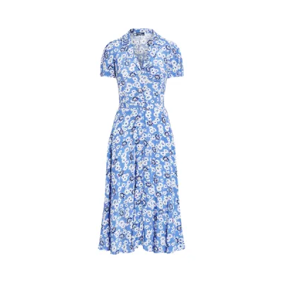 SS HMPTON DR-SHORT SLEEVE-DAY DRESS, BLUE, 10