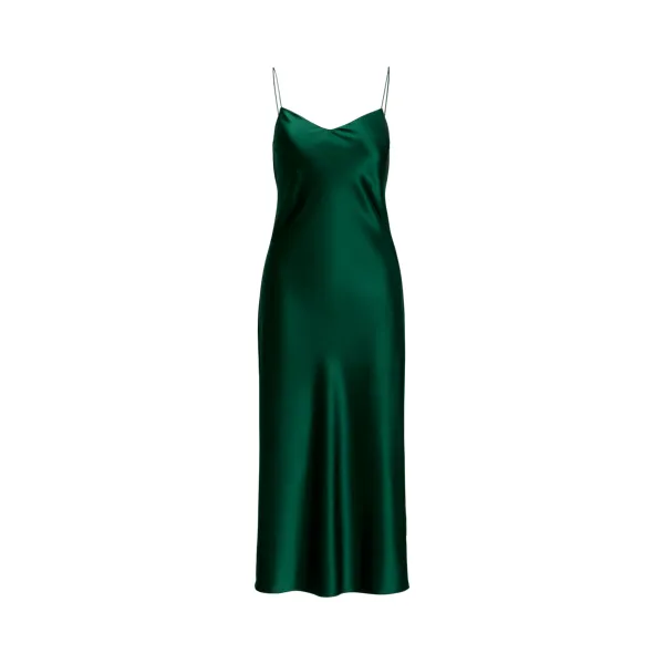 SL N JMS DR-SLEEVELESS-COCKTAIL DRESS, GREEN, 10
