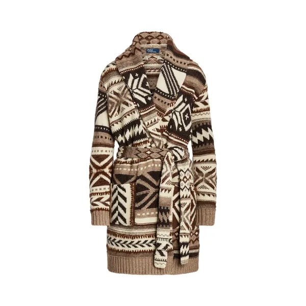 WOOL ALPACA BLEND-LSL-CRD, BEIGE/NATURALS, S