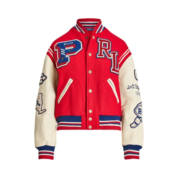 LTTRMN JKT-LINED-BOMBER, RED, M