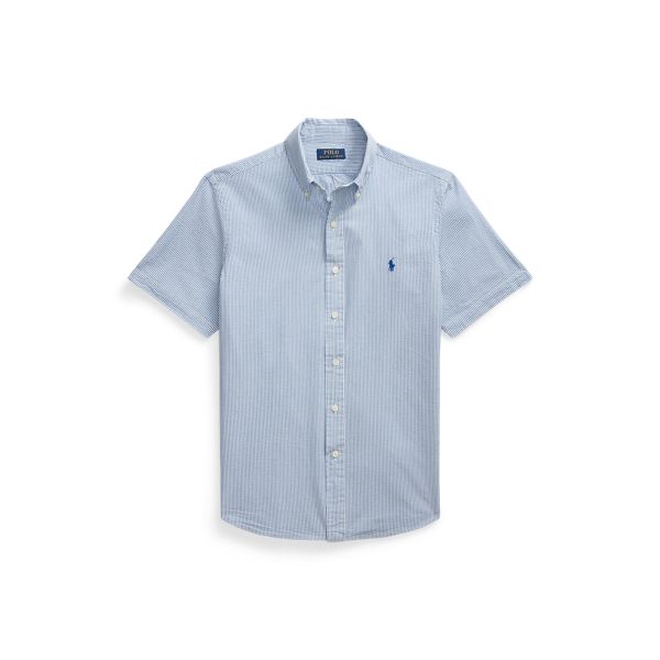 SEERSUCKER-CLBDPPCSSS, BLUE, S