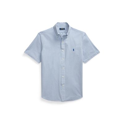 SEERSUCKER-CLBDPPCSSS, BLUE, S