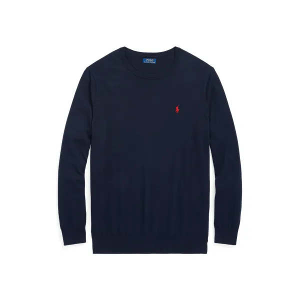 LS SF CN PP-LONG SLEEVE-PULLOVER, BLUE, 1XB