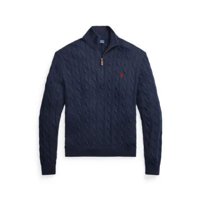 COTTON-LS CBL HZ PP, BLUE, XXL