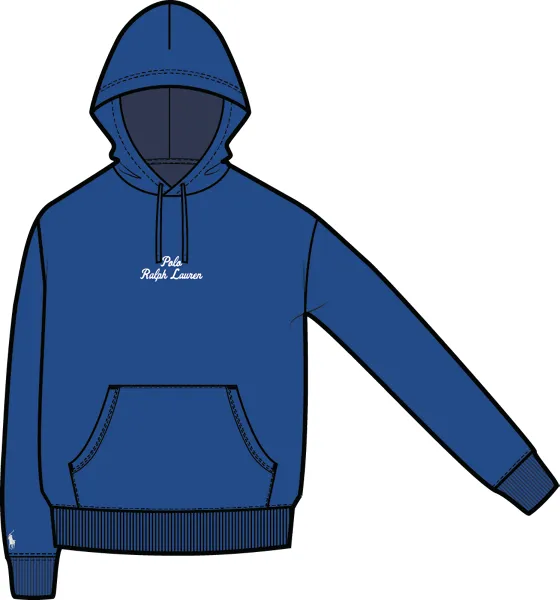 LSPOHOODM2-LONG SLEEVE-SWEATSHIRT, BLUE, XL