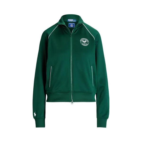 TRICOT FLEECE-LSTRACKJKT, GREEN, L