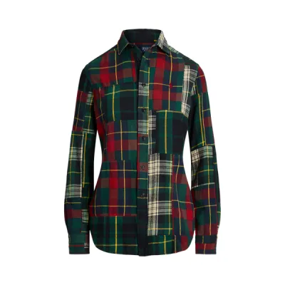 LS CRLTE ST-LONG SLEEVE-BUTTON FRONT SHIRT, MULTICOLOR, 4