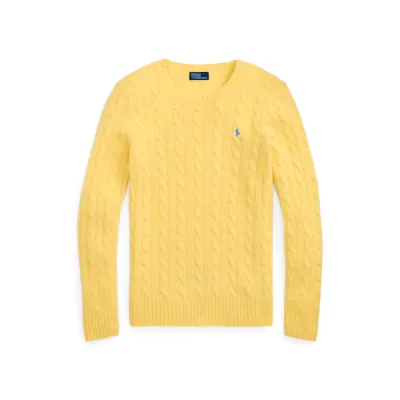 JULIANNA-LONG SLEEVE-PULLOVER, YELLOW, XS