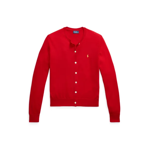 MRNO CN CRDI-LONG SLEEVE-CARDIGAN, RED, L