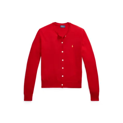 MRNO CN CRDI-LONG SLEEVE-CARDIGAN, RED, L