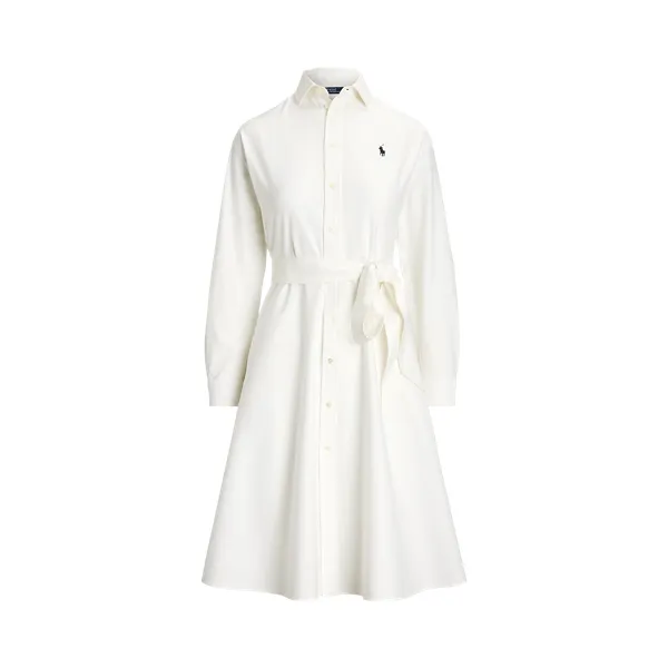 40/1 CTN PD OXFORD-LS ELA DR, WHITE, 10