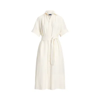 SS MATHW DR-SHORT SLEEVE-DAY DRESS, BEIGE/NATURALS, 10