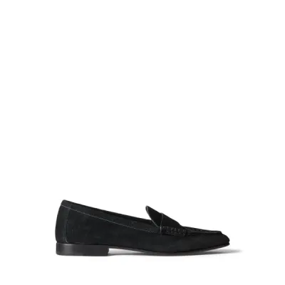 SOFT LOAFER-FLATS-LOAFER, BLACK, 6.5 B