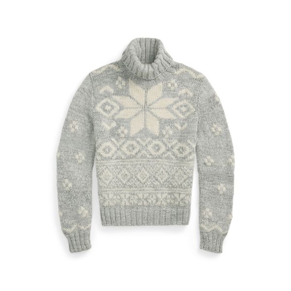 SNWFLKE TN-LONG SLEEVE-PULLOVER, GREY, L