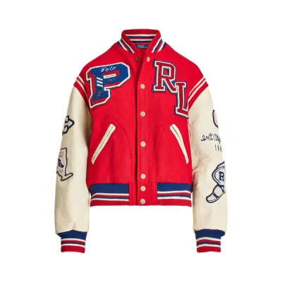 LTTRMN JKT-LINED-BOMBER, RED, M