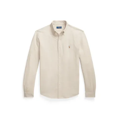 BDPPCS-LONG SLEEVE-SPORT SHIRT, BEIGE, S