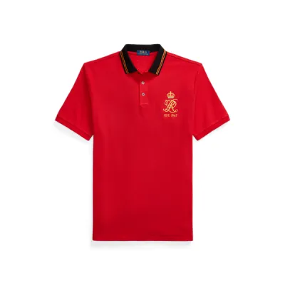 SSKCCLSM1-SHORT SLEEVE-POLO SHIRT, RED, L