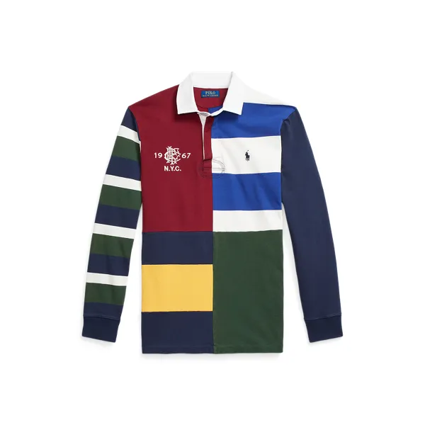 LSRUGBYCLSM1-LONG SLEEVE-RUGBY, BLUE, L