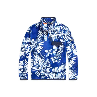 VINTAGE POLY FLEECE-LSL-SWS, MULTICOLOR, L