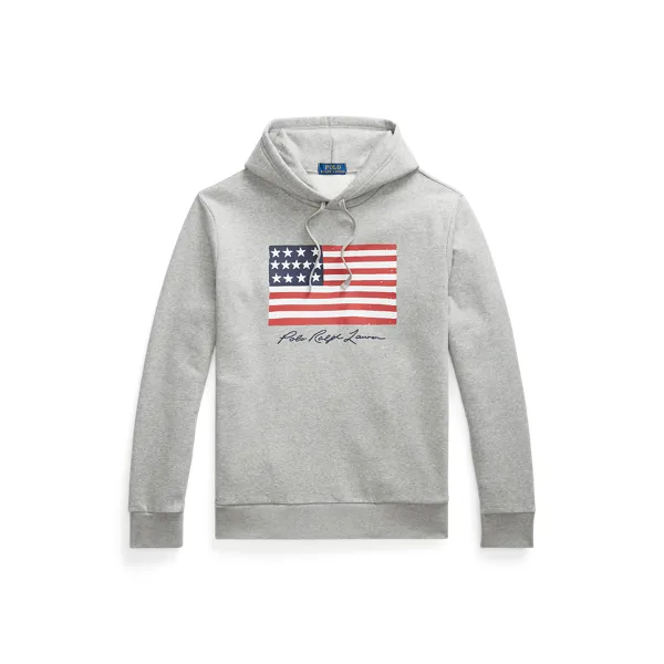 GRAPHIC FLEECE-LSL-SWS, GREY, L