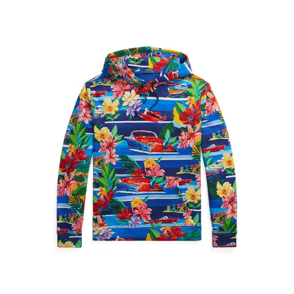 LT WT MAGIC FLEECE-LSL-SWS, BLUE, L