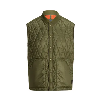 RCYCLD ECO RIPSTOP-MILLBRGDE VT, GREEN, L